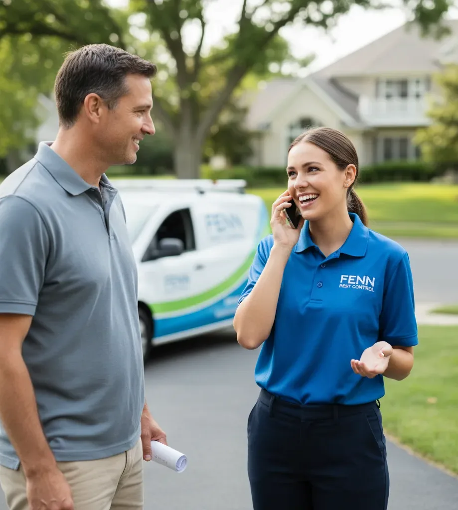 Fenn Pest Control customer support in Bronson